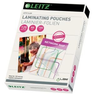 Laminierfolientasche, DIN A4, glänzend, 250 mic LEITZ 33808 (5411313338080)