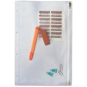 Reißverschlusstasche, DIN A4, PVC, genarbt, 0, 20 mm LEITZ 4040-00-00 (4002432307678)