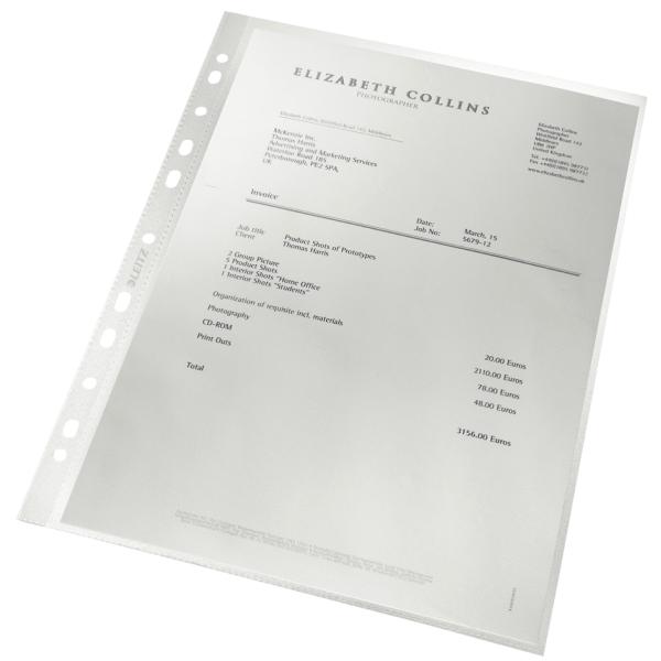 Prospekthülle re:cycle, A4, PP-Restmaterial, 0, 09 mm LEITZ 4791-00-03 (4002432394869)