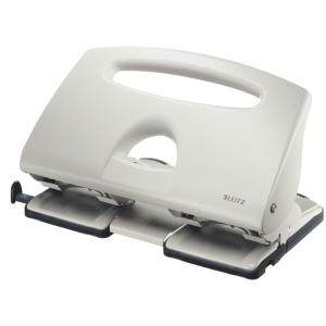 Doppellocher, Stanzleistung: 40 Blatt, grau LEITZ 5132-00-85 (4002432316793)
