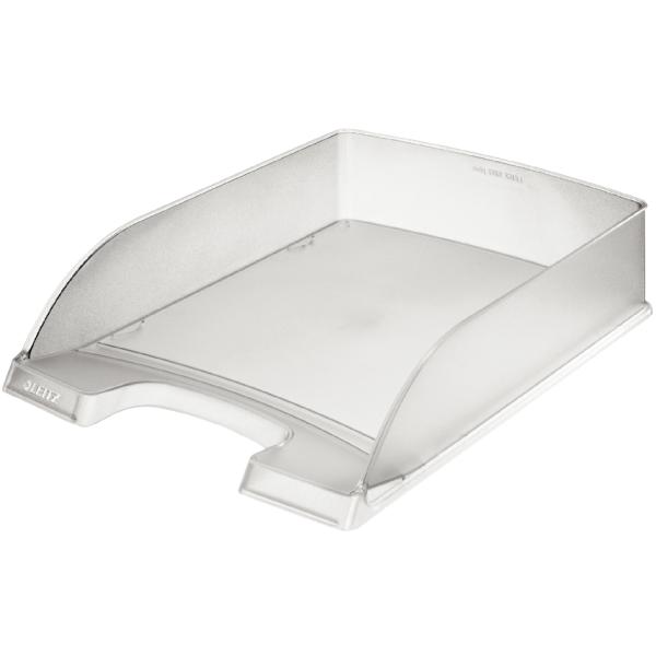 Briefablage Plus Standard, A4, Polystyrol, frost LEITZ 5227-00-03 (4002432374878)