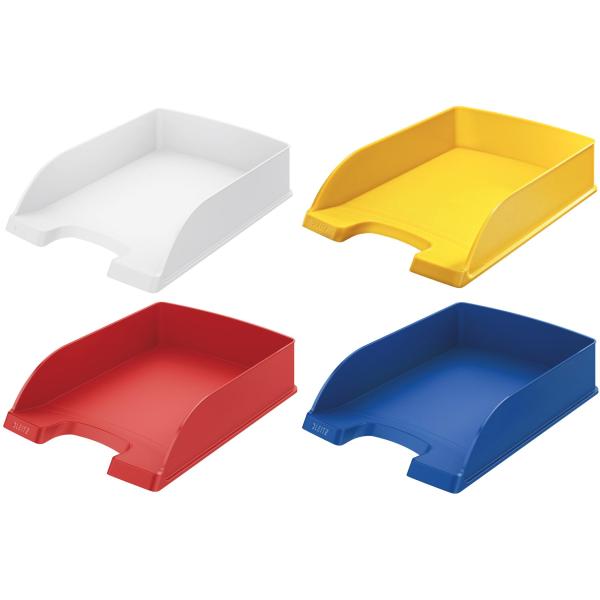 Briefablage Plus Standard, A4, Polystyrol, rot LEITZ 5227-00-25 (4002432311040)