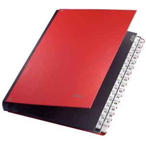 Pultordner, A4, 1-31, 32 Fächer, Kunststoff, schwarz LEITZ 5931-00-95 (4002432311798)