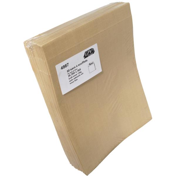 Faltenversandtasche 26, 280 x 375 mm, ohne Fenster GPV 4991 (3250650049912)