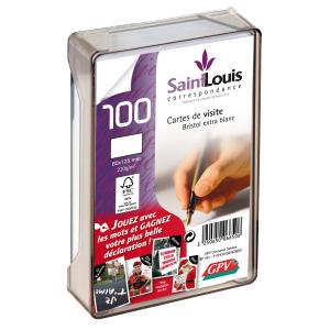 Visitenkarten-Box, aus Plexiglas, 82 x 128 mm GPV 6654 (3250650066544)