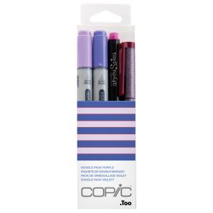 Marker ciao, 4er Set 'Doodle Pack Purple' COPIC 22075646 (4511338053881)