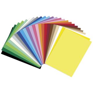 Tonpapier, (B)500 x (H)700 mm, 130 g/ qm, sortiert folia 67/100 09 (4001868671094)