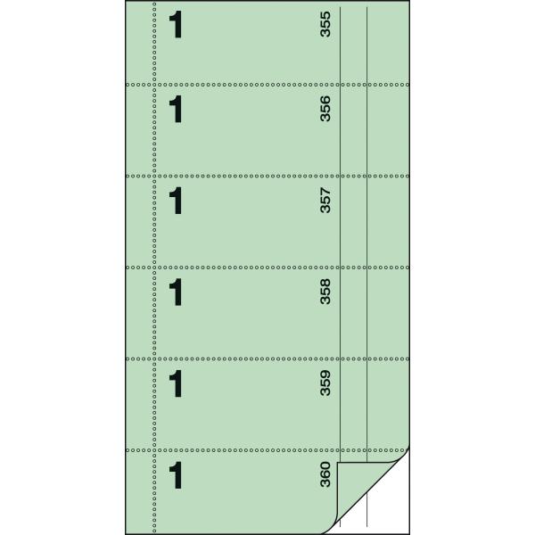 Formularbuch 'Bonbuch', 105 x 200 mm, SD, rosa sigel BO098 (4004360920462)