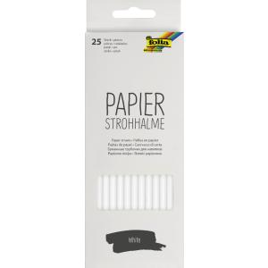 Papier-Trinkhalm 'BLACK', Länge: 200 mm folia 12590 (4001868115857)