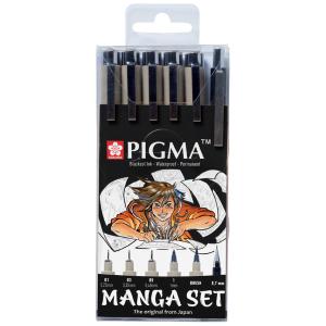 Manga-Set PIGMA, 6er Etui SAKURA POXSDKMAN6 (8712079397609)