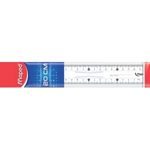 Flachlineal Start 146, 200 mm, aus Kunststoff Maped 146112 (3154141461125)