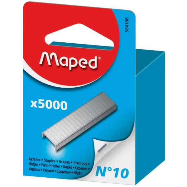 Heftklammern Nr. 10, verzinkt, Großpackung Maped 324106 (3154143241060)