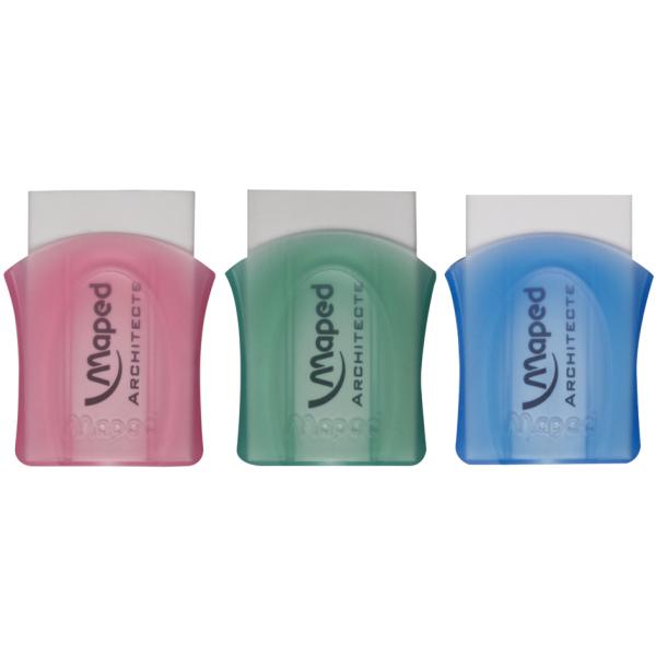 Kunststoff-Radierer Architecte, weiß Maped 511010 (3154145110104)