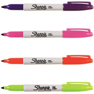 Permanent-Marker FINE, schwarz Sharpie S0810930 (3501170818305)