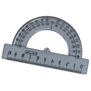 Halbkreis-Winkelmesser 180 Grad, aus Kunststoff herlitz 300010438 (4008118701501)