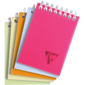 Spiral-Notizblock LINICOLOR, DIN A7, kariert Clairefontaine 328665C (3329683286653)