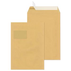 Versandtasche C4 haftklebend, mit Fenster, weiß MAILmedia 30005318 (4003928888329)