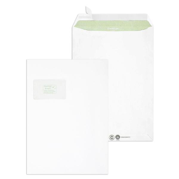 Versandtasche Envirelope, C4, mit Fenster, weiß MAILmedia 30005329 (4003928886455)