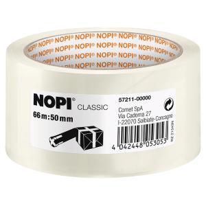 Verpackungsklebeband Classic, 50 mm x 66 m, braun NOPI 57212-00000-04 (4042448053060)