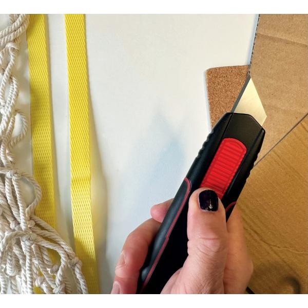 Safety-Cutter Double Side, schwarz/ rot WEDO 78 824 (4003801872940)