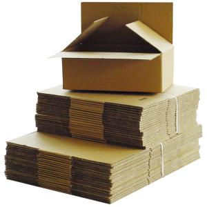 Wellpapp-Faltkarton 818, (L)200 x (B)140 x (H)110 mm HAPPEL