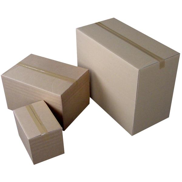 Wellpapp-Faltkarton 262, (L)590 x (B)192 x (H)246 mm HAPPEL