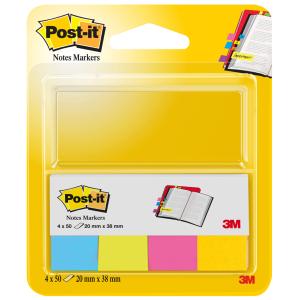 Pagemarker aus Papier, 15 x 50 mm, Neonfarben Post-it 670-5 (3134375317160)