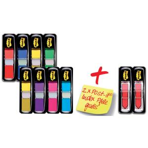Haftmarker Index Mini, 11, 9 x 43, 2 mm, 8-farbig Post-it 683-VAD1 (0051135810729)