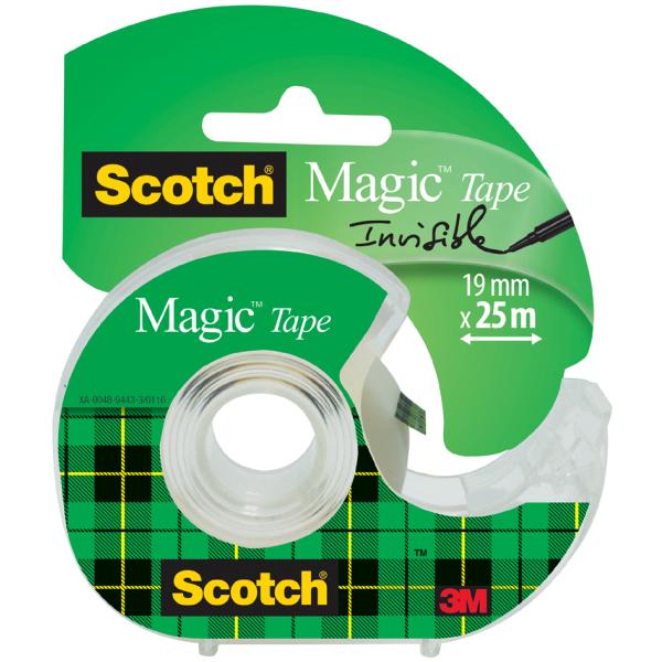 3M Klebefilm Magic 810, unsichtbar, im Handabroller Scotch 8-1975D (4001895112195)
