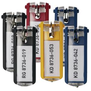 Schlüsselanhänger KEY CLIP, gelb DURABLE 1957-04 (4005546103822)