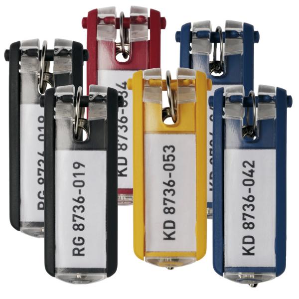 Schlüsselanhänger KEY CLIP, blau DURABLE 1957-07 (4005546103839)