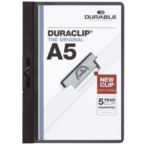 Klemmhefter DURACLIP, DIN A5, schwarz DURABLE 2217-01 (4005546210964)