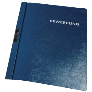Bewerbungsmappe, DIN A4, blau, mit Clip DURABLE 2244-07 (4005546207759)