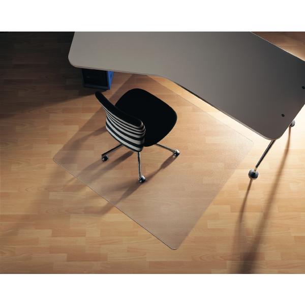 ECOGRIP HEAVY Bodenschutzmatte 180x120 cm 2,0 mm Hartböden transparent RS OFFICE 84-1800 (4024591001891)