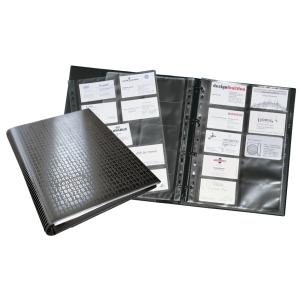 Visitenkarten-Ringbuch VISIFIX centium, schwarz DURABLE 2409-01 (4005546206875)