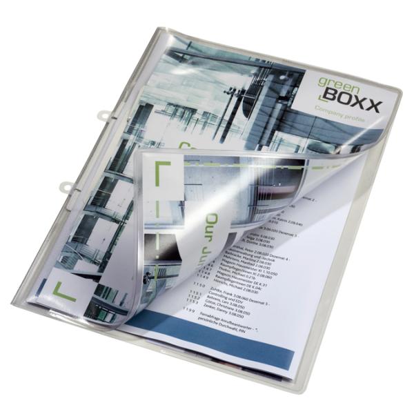 Abheft-Sichthefter, DIN A4, glasklar, transparent DURABLE 2512-19 (4005546222202)