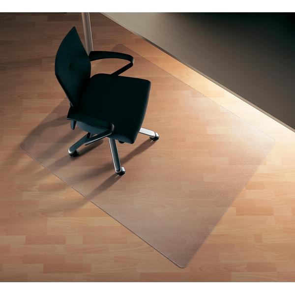 ECOGRIP SOLID Bodenschutzmatte 110x120 cm 1,8 mm Hartböden transparent RS OFFICE 44-1100 (4024591001761)