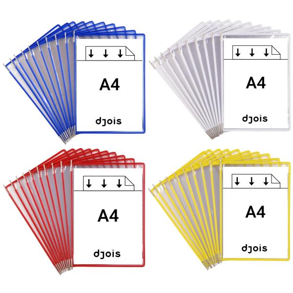 by tarifold Drehzapfentafel, DIN A4, rot djois 114003 (3377991140037)