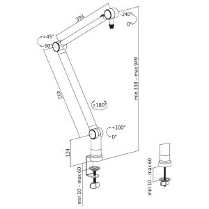 Professioneller Mikrofonarm, schwarz LogiLink AA0127 (4052792054781)