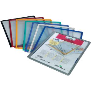 Sichttafel SHERPA, DIN A4, Rahmen: gelb DURABLE 5606-04 (4005546521435)