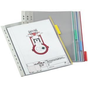 Wandhalter FUNCTION, für 20 Sichttafeln DIN A4, grau DURABLE 5676-10 (4005546561943)