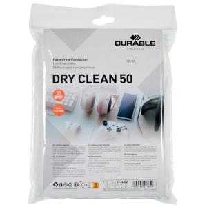 Vlies-Oberflächen-Reinigungstücher DRY CLEAN 50 DURABLE 5734-02 (4005546571652)