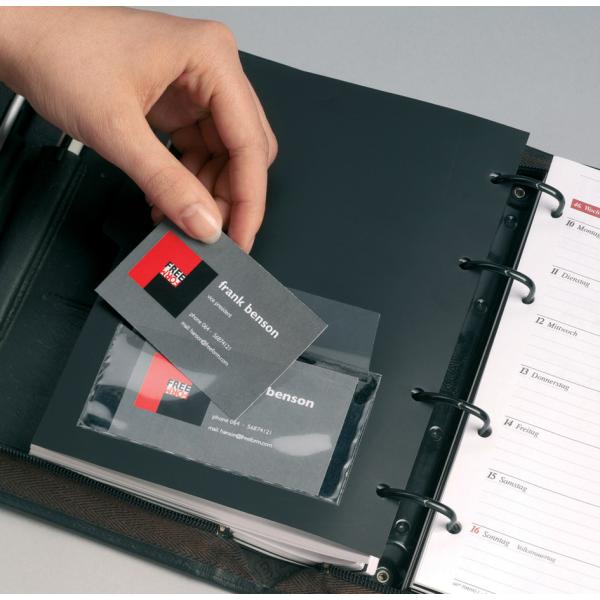 Selbstklebetaschen POCKETFIX, mit Klappe DURABLE 8092-19 (4005546803159)