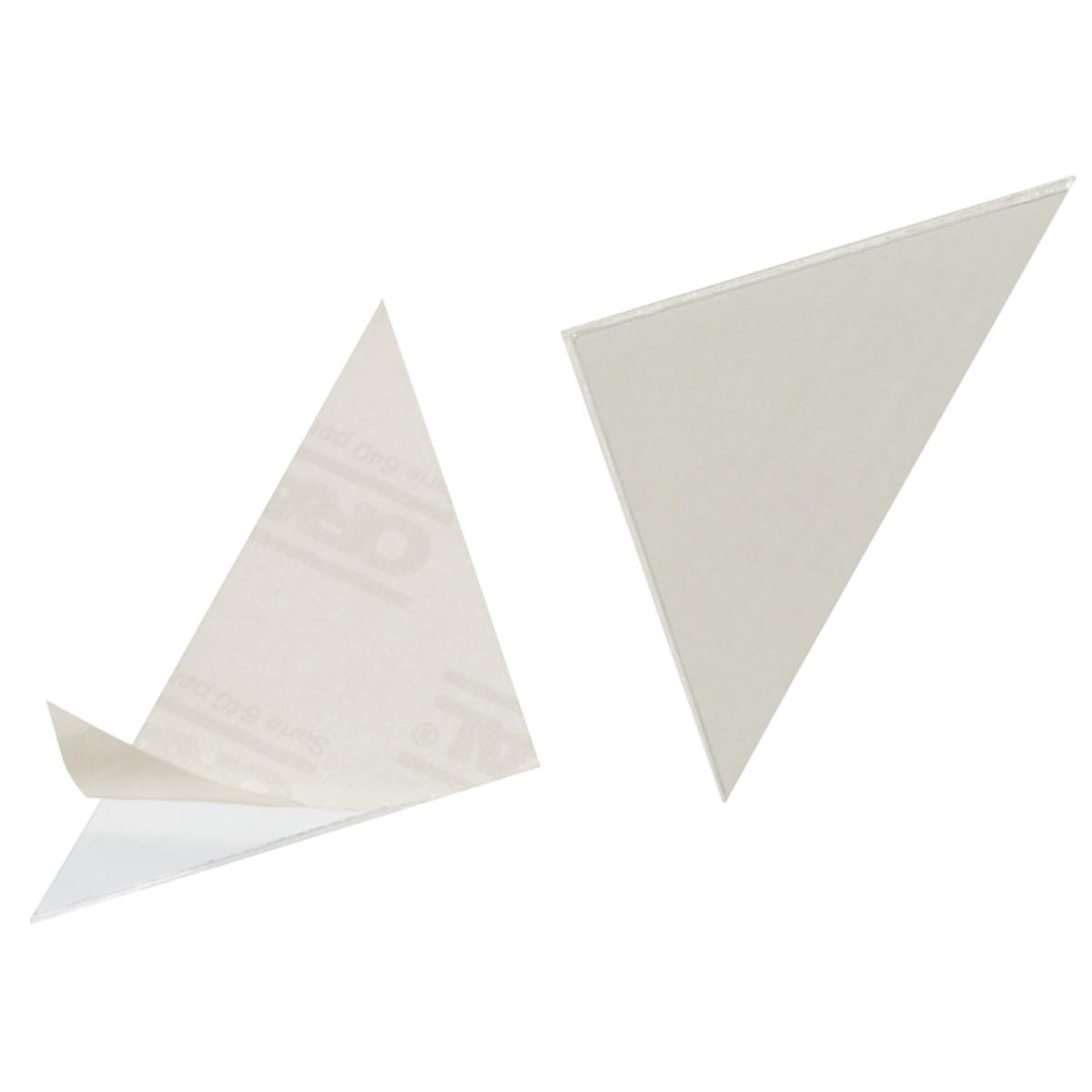 Durable Dreiecktaschen Selbstklebend Glatt 7,5 Cm, 100 St. 828119 (4005546805207