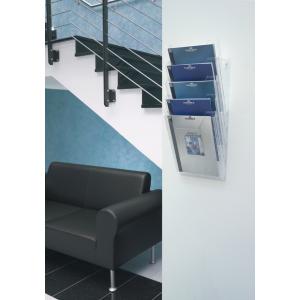 Prospekthalter COMBIBOXX A4 set XL, transparent DURABLE 8586-19 (4005546803494)