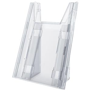 Prospekthalter COMBIBOXX 1/ 3 DIN A4, transparent DURABLE 8590-19 (4005546803432)