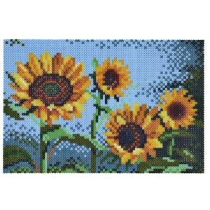 midi Art 'Sonnenblumen', Geschenkpackung Hama Bügelperlen 3608 (0028178036089)