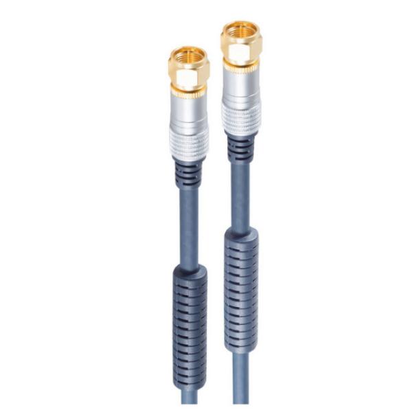 PROFESSIONAL SAT-Kabel, F-Stecker - F-Stecker shiverpeaks SP80092 