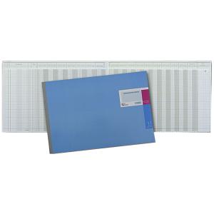 Amerikanisches Journal mit Kopfleiste 420x297 mm 15 Konten (9 12) 48 Blatt König & Ebhardt 86-17159 (4014149155206)