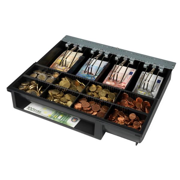 Safescan Kasseneinsatz '4141-T1', schwarz safescan 132-0430 (8717496333247)